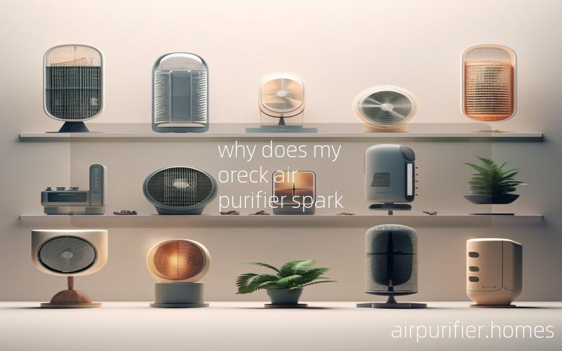 why does my oreck air purifier spark